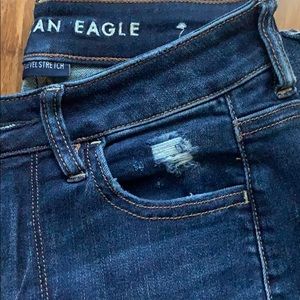 AE Next Level Stretch Dark Blue Jeans